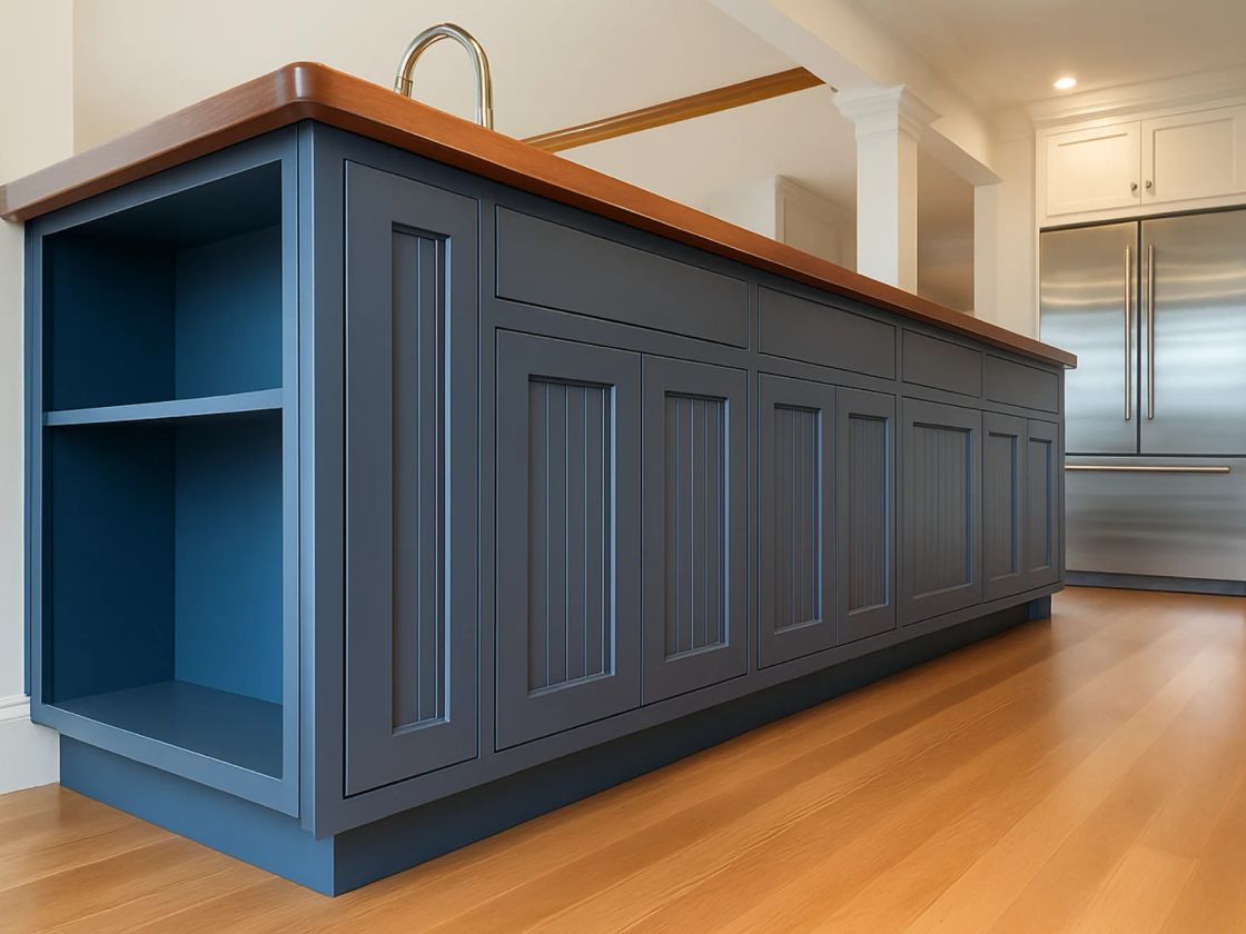 Cabinet refinishing project